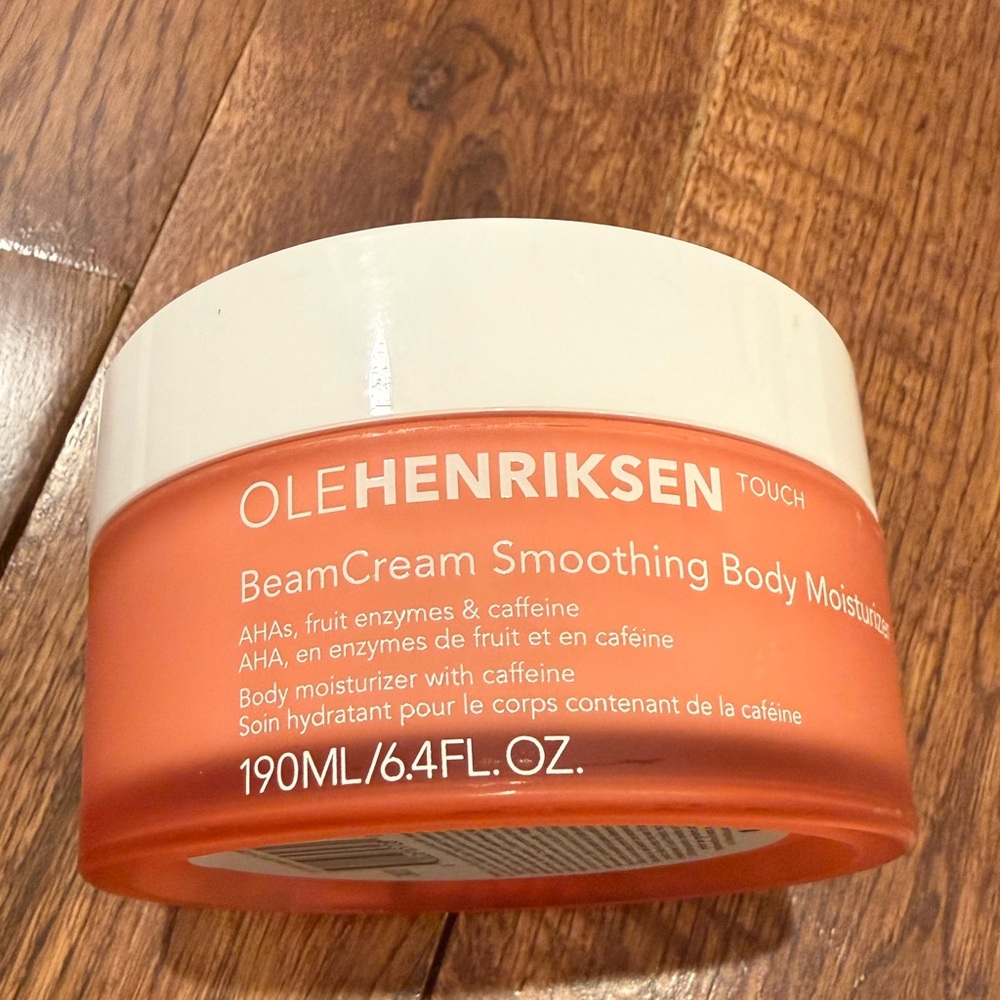 *NEW*6.4oz* Ole Henriksen* Touch BeamCream Smoothing Body Moisturizer -